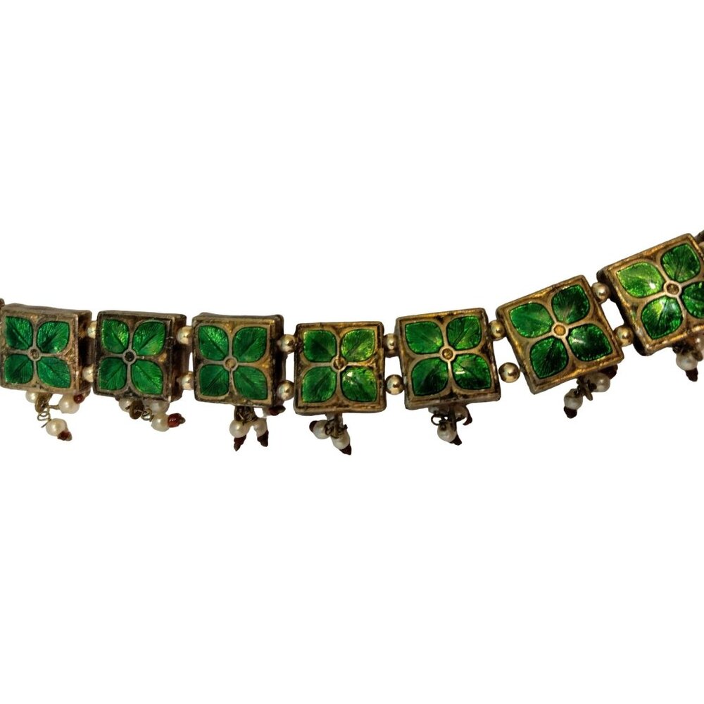 Hair Jewelry Headpiece Hairband Rhinestone Bollywood Beaded Headband Belt - Picture 8 of 10